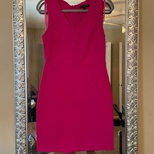 Banana Republic - Size 6 Petite Fuchsia Dress